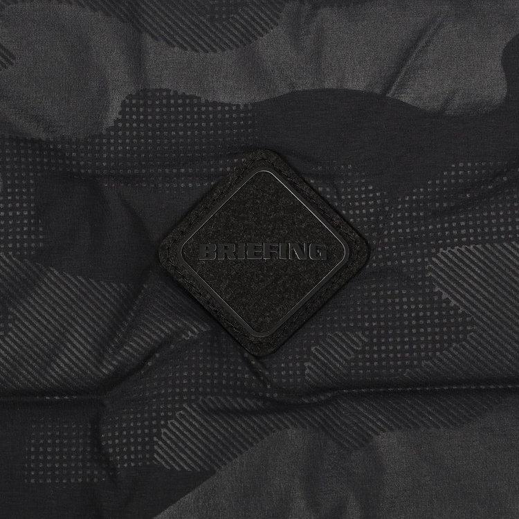 美品★ BRIEFING HYBRID DOWN NECK WARMER　黒 BRIEFING GOLF（ブリーフィングゴルフ） ブリーフィング BRIEFING