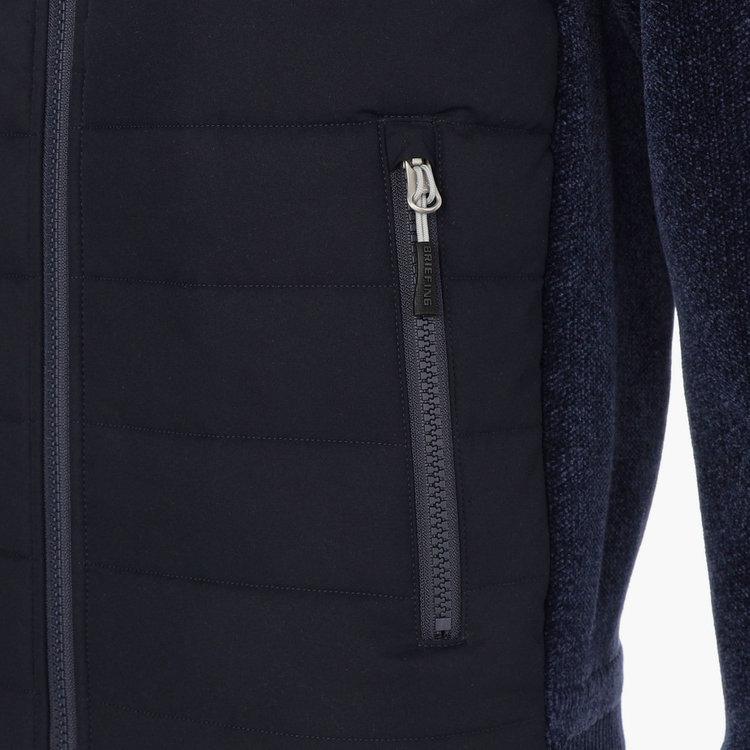 BRIEFING MS WINDBLOCK KNIT BLOUSON ネイビー