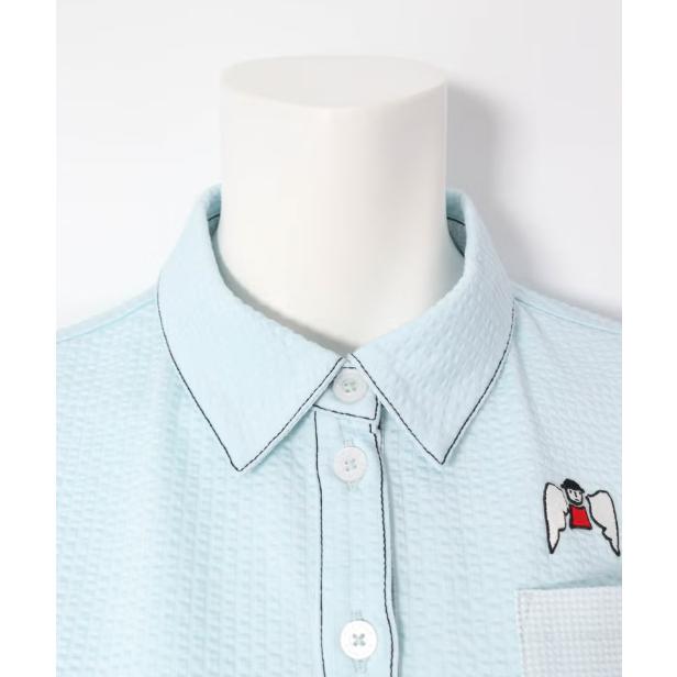 ピッコーネクラブ PICONE CLUB  ゴルフ  レディス  サッカー地速乾ポロシャツ  C559505 | Picone CLUB | 04
