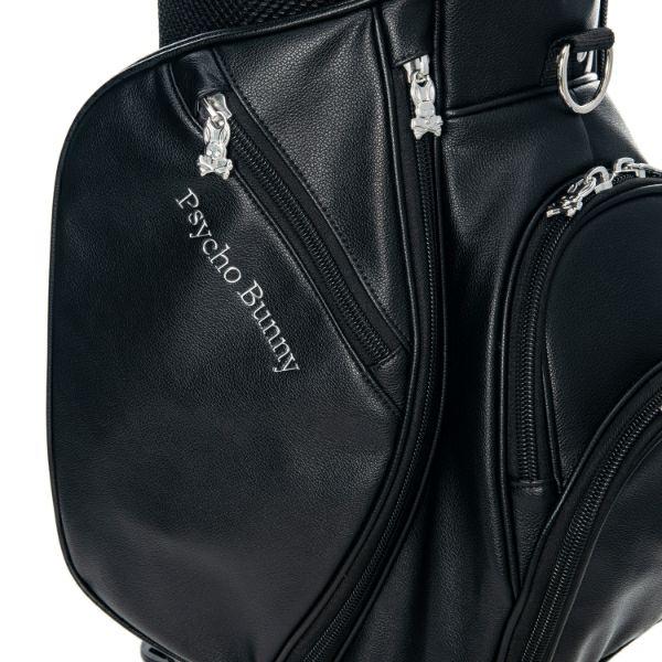 Psycho Bunny サイコバニー ゴルフ スタンドバック BLACK