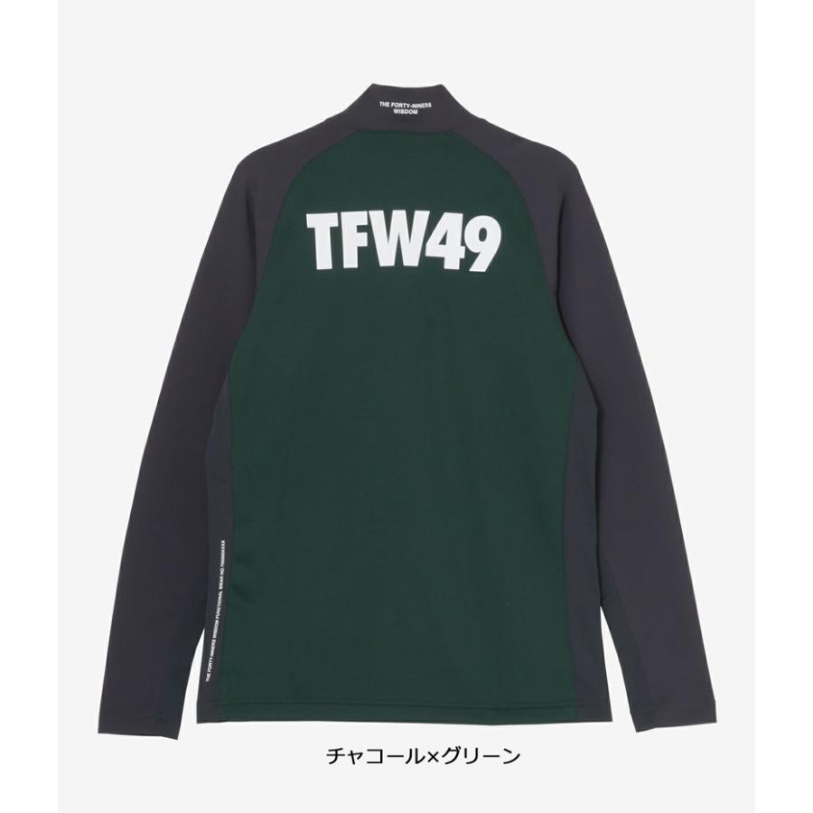 TFW49 ハーフジップ モックネック L ゴルフ カーキ Tシャツ 【公式通販】