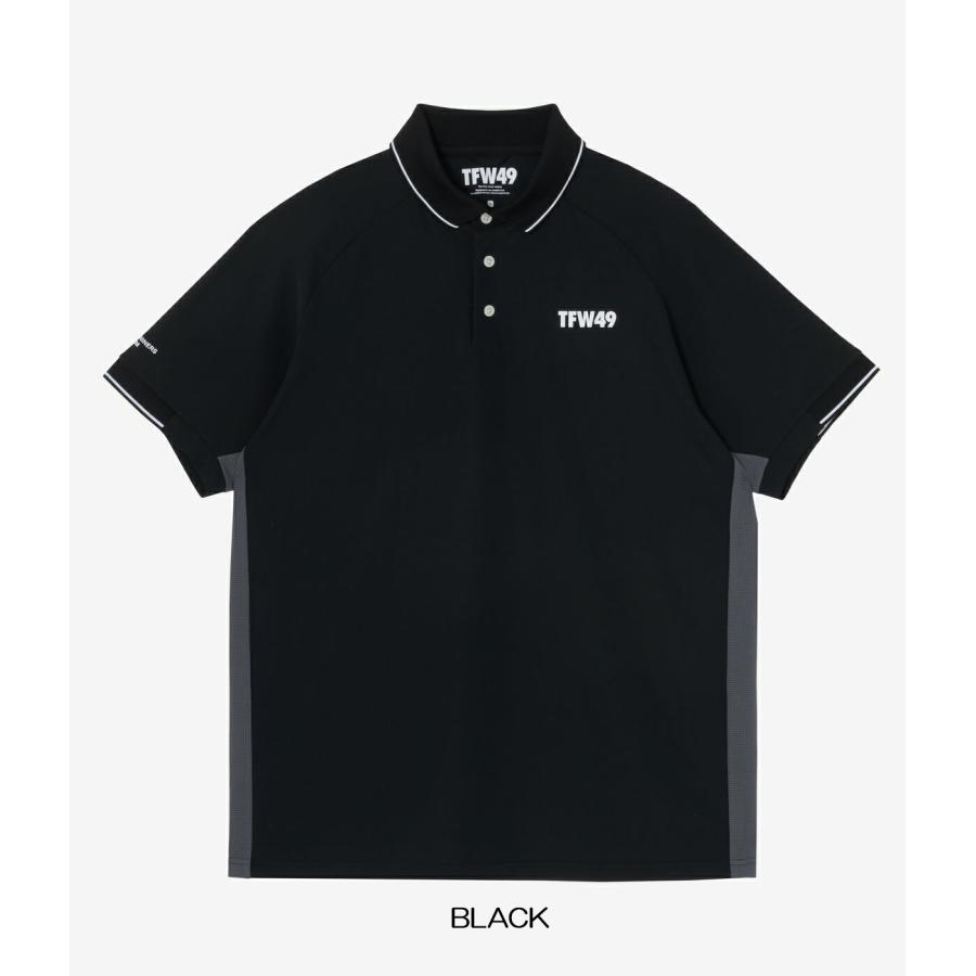 TFW49 ティーエフダブリュ49 メンズ LINE SLEEVE POLO ライン