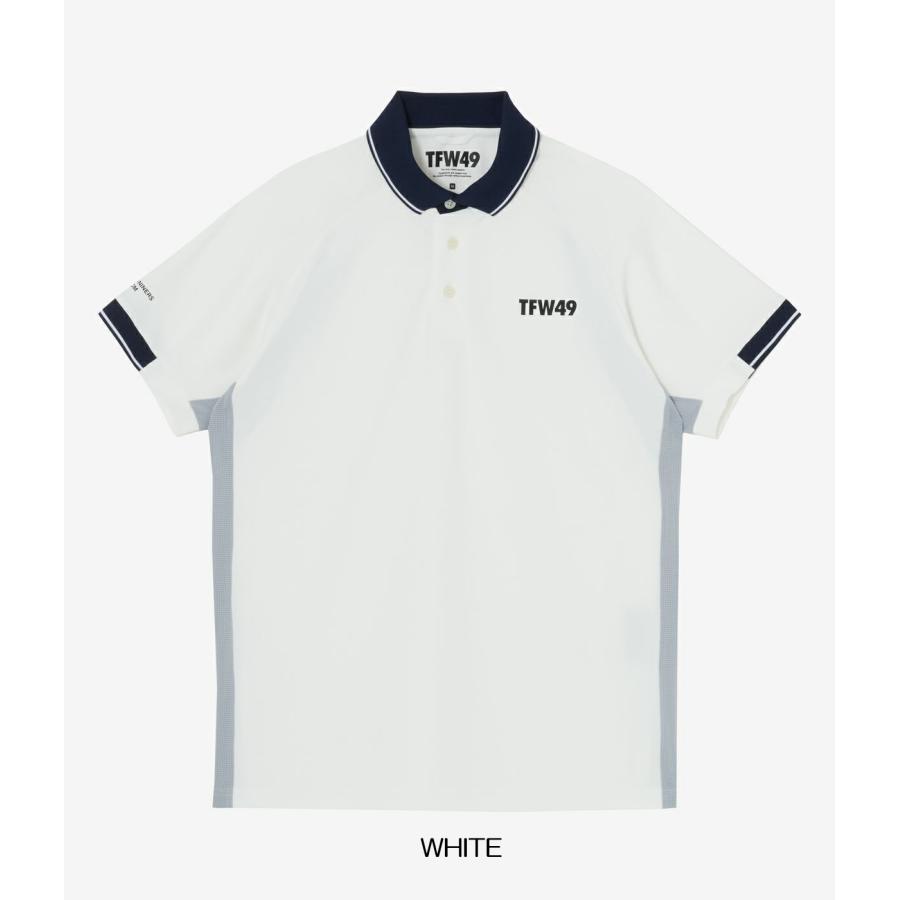 TFW49 ティーエフダブリュ49 メンズ LINE SLEEVE POLO ライン