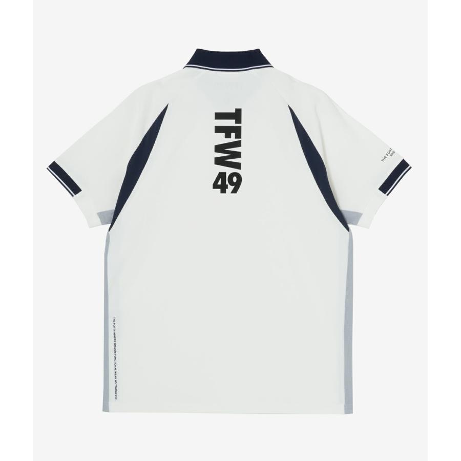 TFW49 ティーエフダブリュ49 メンズ LINE SLEEVE POLO ライン