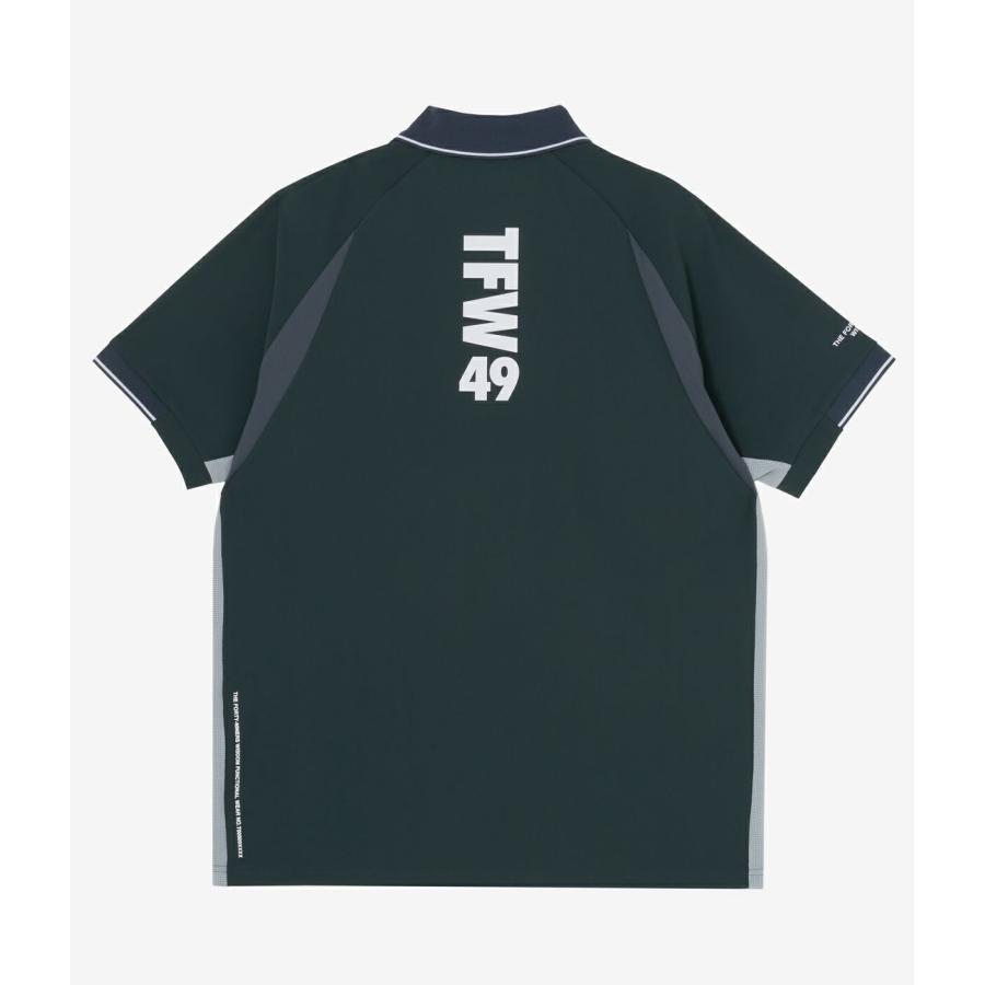 TFW49 ティーエフダブリュ49 メンズ LINE SLEEVE POLO ライン