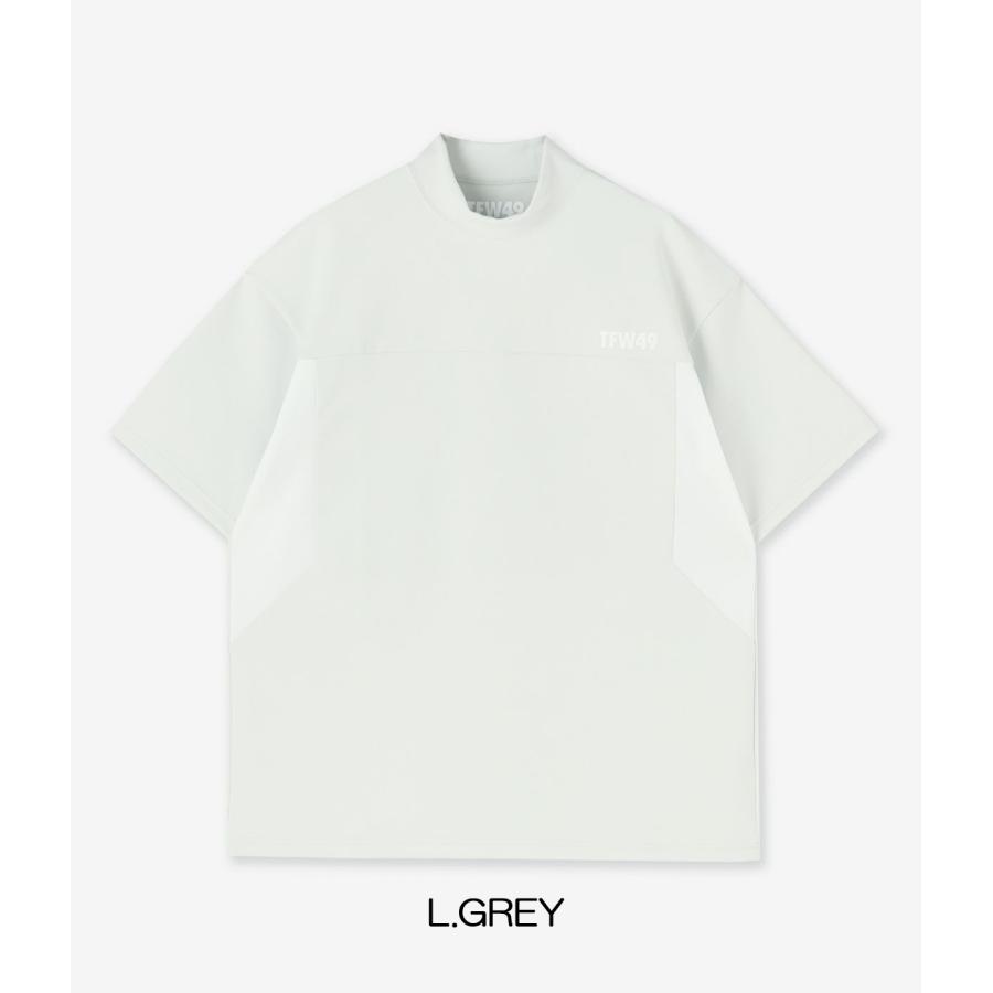 ○★新品未使用　TFW49　リラックス　モックネックTシャツ　L　ホワイト TFW49 - RELAX MOCK NECK T | モックネックシャツ | ホワイト