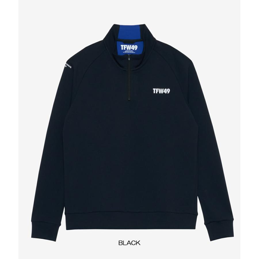 TFW49 ティーエフダブリュ49 メンズ MOCK NECK HALF ZIP L/S TEE