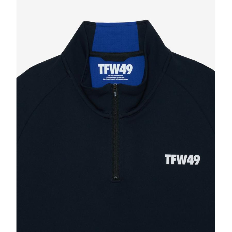 TFW49 ティーエフダブリュ49 メンズ MOCK NECK HALF ZIP L/S TEE
