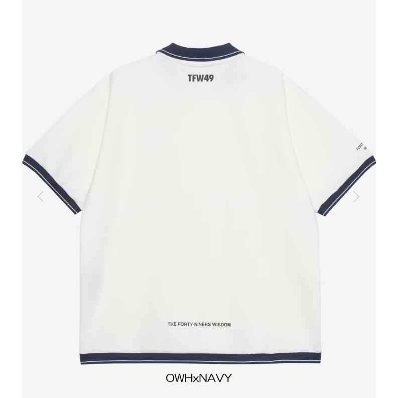 ティーエフダブリュ４９ TFW49  メンズ  SS POLO ポロシャツ  T102610017の画像