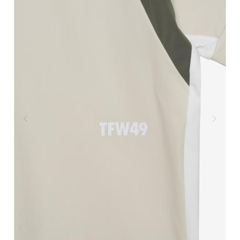 ティーエフダブリュ４９ TFW49  メンズ  LINE SLEEVE POLO ポロシャツ  T102610024の画像