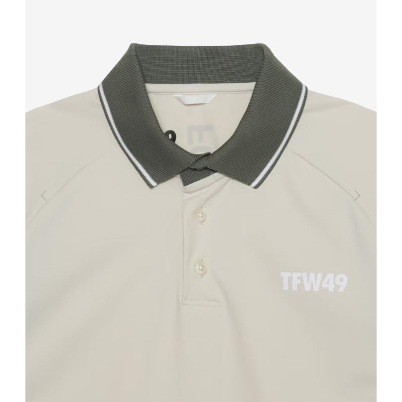 ティーエフダブリュ４９ TFW49  メンズ  LINE SLEEVE POLO ポロシャツ  T102610024の画像