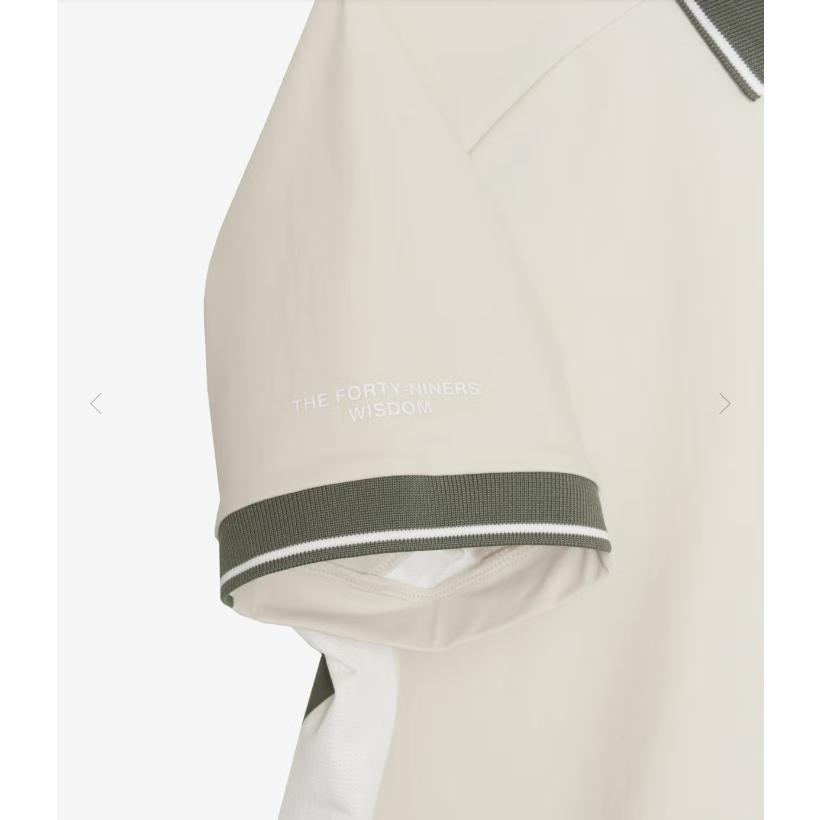 ティーエフダブリュ４９ TFW49  メンズ  LINE SLEEVE POLO ポロシャツ  T102610024の画像