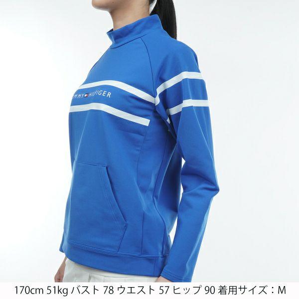 トミーヒルフィガー TOMMY HILFIGER レディース 2023年秋冬 ゴルフ   ストレッチウォーム モックシャツ　THLA381 | TOMMY HILFIGER | 05