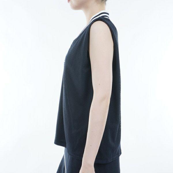 トミーヒルフィガー TOMMY HILFIGER レディース ゴルフ   レース ノースリーブVネックシャツ　THLA412 | TOMMY HILFIGER | 03