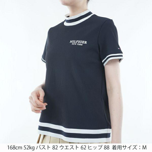トミーヒルフィガー TOMMY HILFIGER レディース  ゴルフ   ハイテンション 半袖モックシャツ　THLA419 | TOMMY HILFIGER | 02
