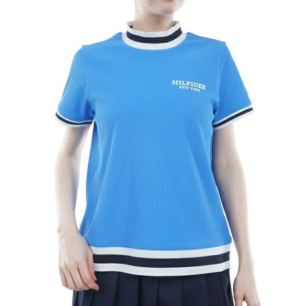 トミーヒルフィガー TOMMY HILFIGER レディース  ゴルフ   ハイテンション 半袖モックシャツ　THLA419 | TOMMY HILFIGER | 04