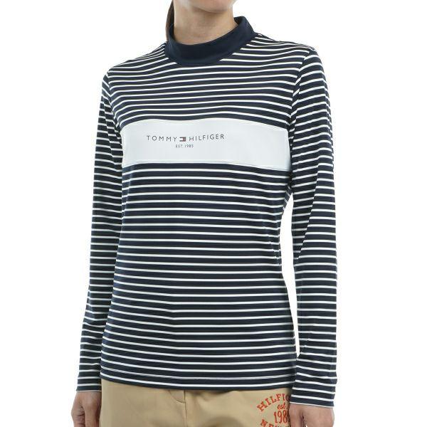 トミーヒルフィガー TOMMY HILFIGER レディース ゴルフ   モックネック　長袖シャツ　THLA461 | TOMMY HILFIGER | 04
