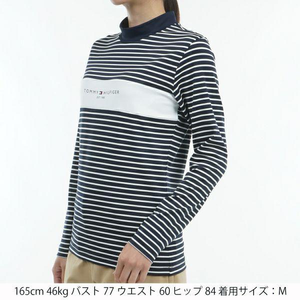トミーヒルフィガー TOMMY HILFIGER レディース ゴルフ   モックネック　長袖シャツ　THLA461 | TOMMY HILFIGER | 05