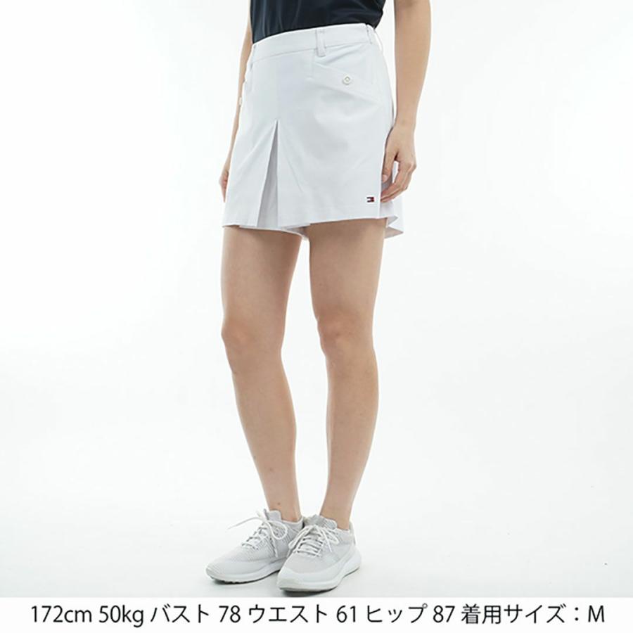 トミーヒルフィガー TOMMY HILFIGER レディース ゴルフ ボックスプリーツ マリンキュロット THLA518 | TOMMY HILFIGER | 01