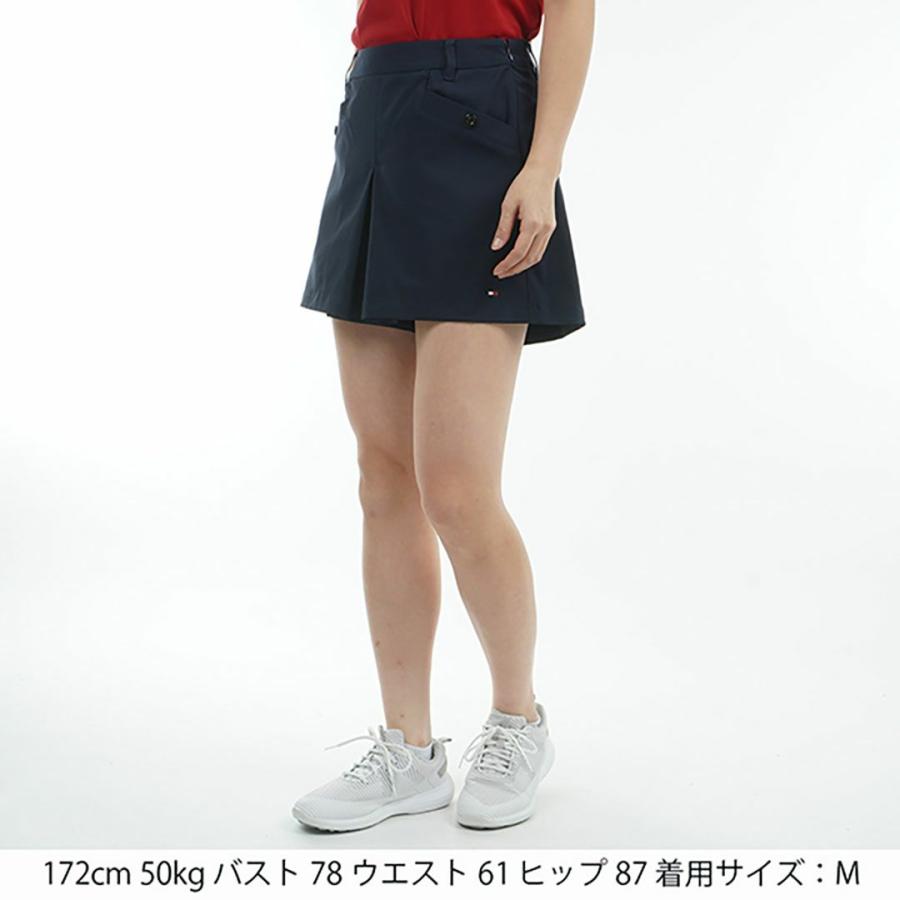 トミーヒルフィガー TOMMY HILFIGER レディース ゴルフ ボックスプリーツ マリンキュロット THLA518 | TOMMY HILFIGER | 04
