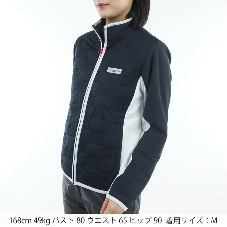 トミーヒルフィガー TOMMY HILFIGER レディース ゴルフ ロゴキルト パテッドジャケット THLA586 | TOMMY HILFIGER | 04