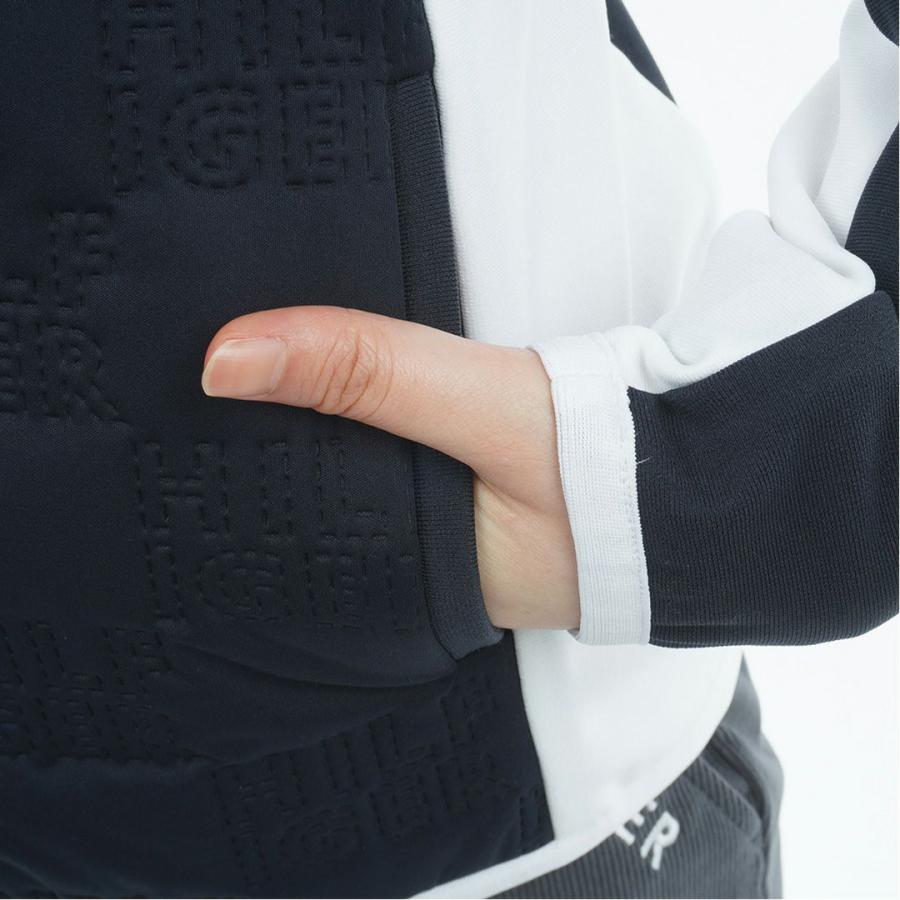 トミーヒルフィガー TOMMY HILFIGER レディース ゴルフ ロゴキルト パテッドジャケット THLA586 | TOMMY HILFIGER | 08
