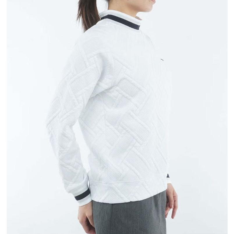 トミーヒルフィガー TOMMY HILFIGER レディース ゴルフ  キルトジャカード モックスウェット THLA666 | TOMMY HILFIGER | 07