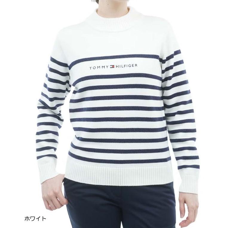 トミーヒルフィガー TOMMY HILFIGER レディース ゴルフ  ラメモール ボトルネックニット THLA680 | TOMMY HILFIGER | 03