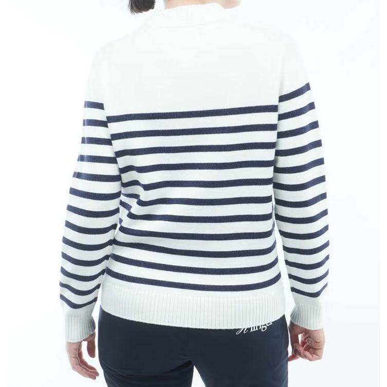 トミーヒルフィガー TOMMY HILFIGER レディース ゴルフ  ラメモール ボトルネックニット THLA680 | TOMMY HILFIGER | 06