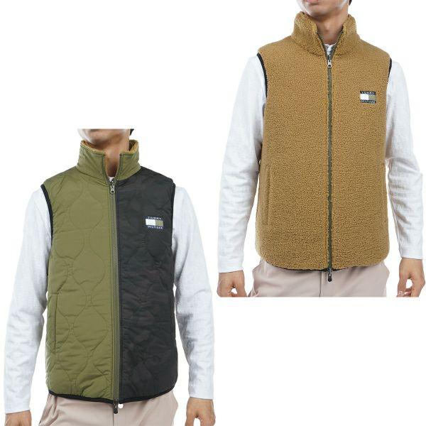 新品未使用】トミー ゴルフ メンズ フリースベスト (THMA369