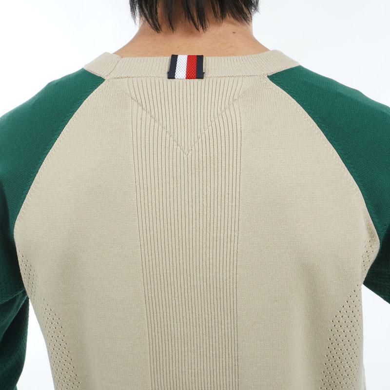 トミーヒルフィガー TOMMY HILFIGER メンズ 2024年春夏 ゴルフ フロントロゴ クルーネックセーター　THMA401 | TOMMY HILFIGER | 11