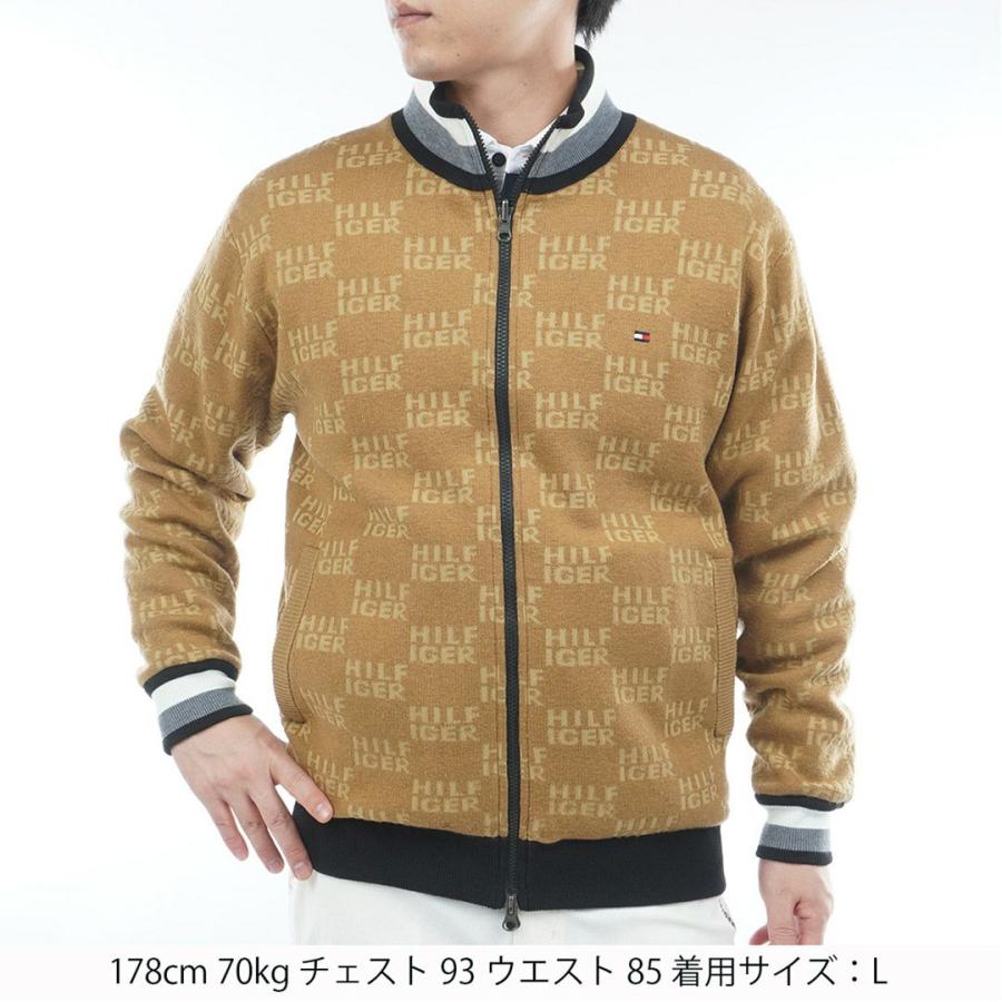 TOMMY HILFIGER（トミー・ヒルフィガー） メンズ ロゴジャガードニット
