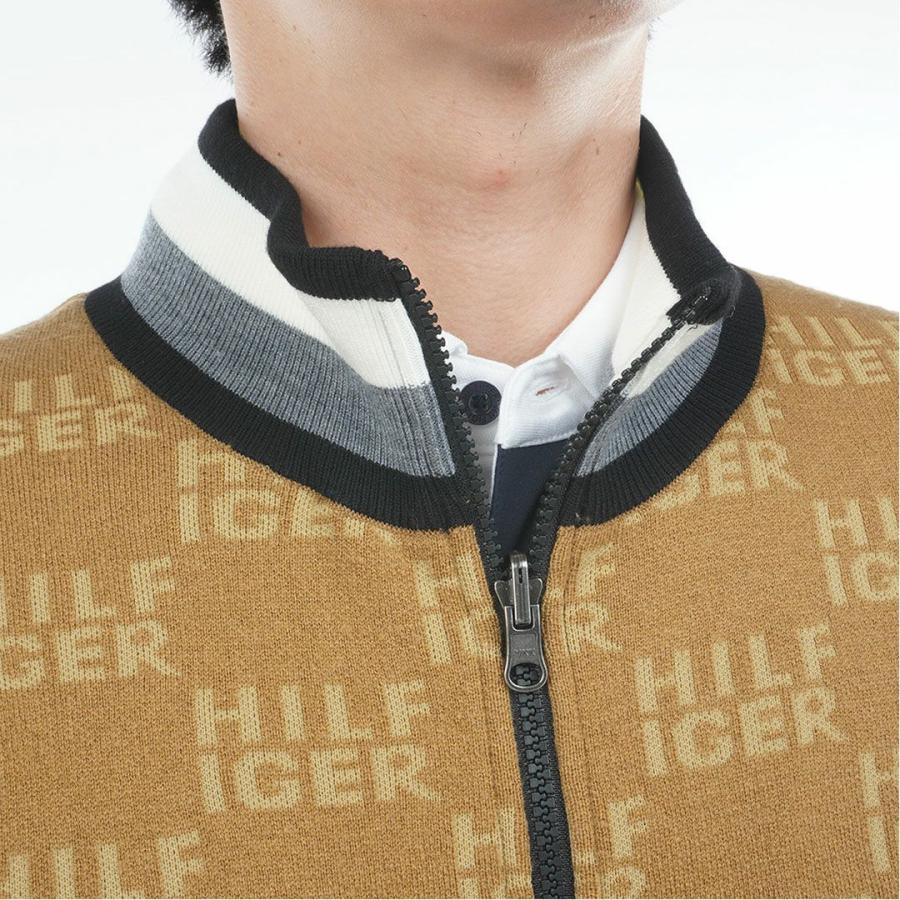TOMMY HILFIGER（トミー・ヒルフィガー） メンズ ロゴジャガードニット