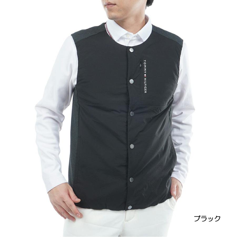 トミーヒルフィガー TOMMY HILFIGER メンズ ノーカラー 中綿ベスト THMA585 | TOMMY HILFIGER | 03