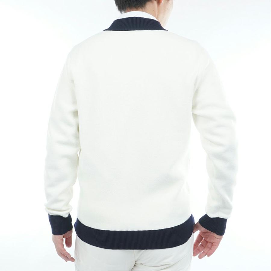 トミーヒルフィガー TOMMY HILFIGER メンズ フロントロゴ　ハーフZIP モックネックニット THMA587 | TOMMY HILFIGER | 02