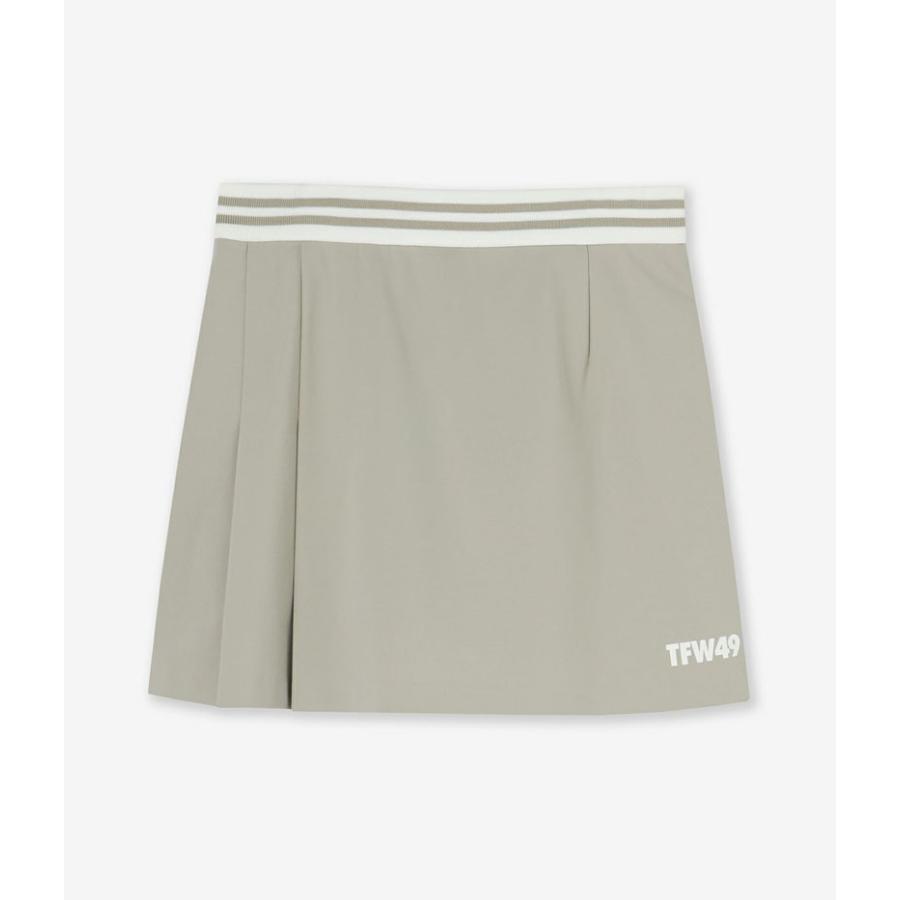TFW49 ティーエフダブリュ49 レディース WRAP PLEATED SKIRT