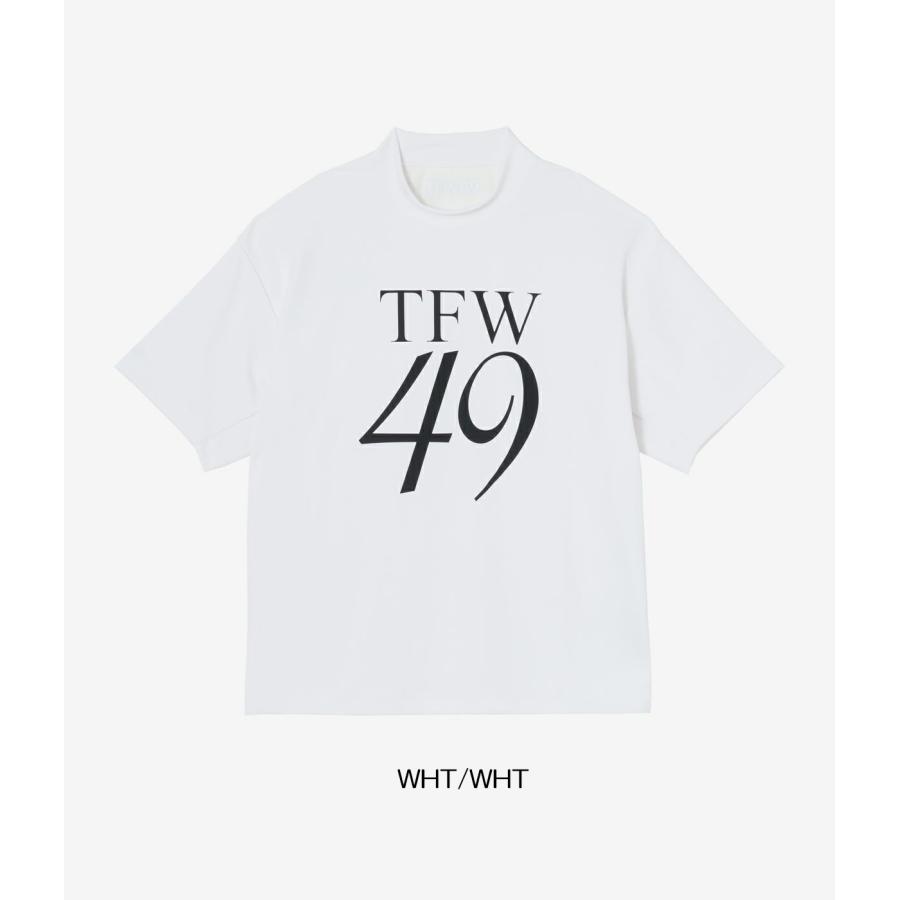 TFW49 ティーエフダブリュ49 レディス RELAX MOCK NECK T