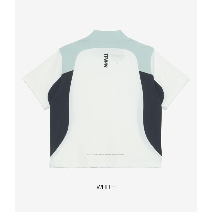 TFW49 ティーエフダブリュ49 レディス RELAX HALF MOCKNECK T
