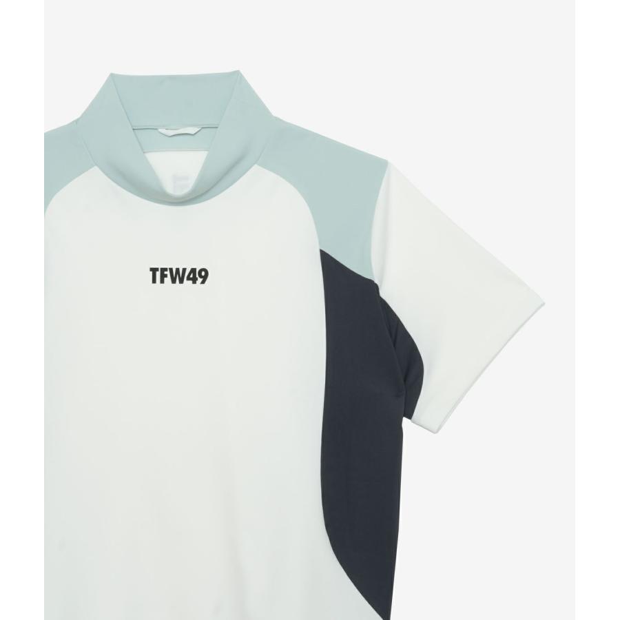 TFW49 ティーエフダブリュ49 レディス RELAX HALF MOCKNECK T モック