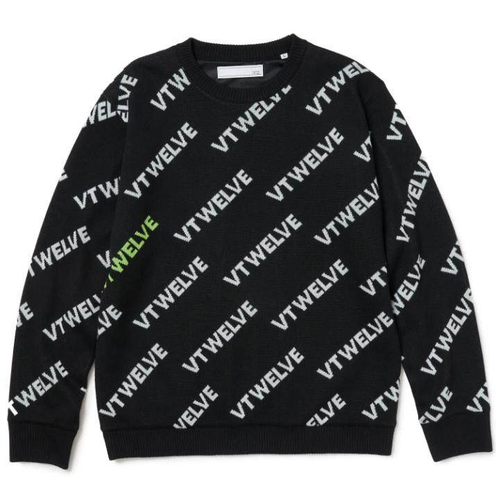 V12 ヴィトゥエルブ メンズ ERROR VET KNIT V12（ヴィ・トゥエルヴ） ヴィトゥエルブ ゴルフ メンズ ERROR VET
