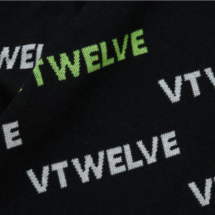 V12 ヴィトゥエルブ V12 ゴルフ メンズ ERROR VET KNIT 総柄ニット