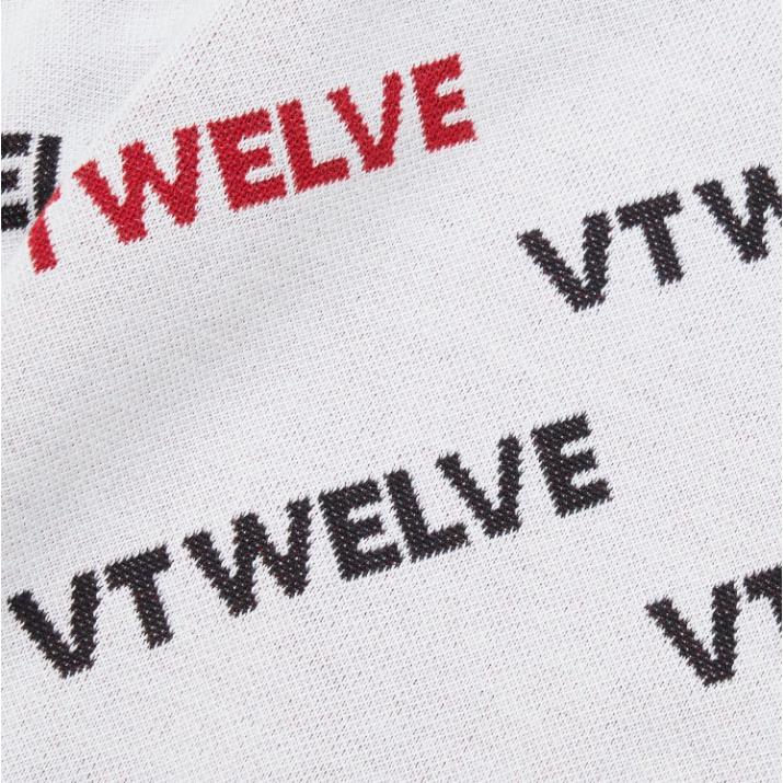 V12 ヴィトゥエルブ V12 ゴルフ メンズ ERROR VET KNIT 総柄ニット