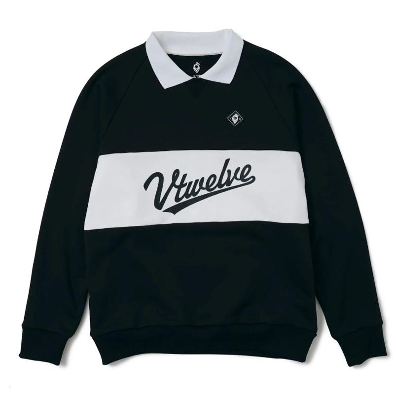 V12 の人気モデル、V122320-SW02 DG TEACH CREW V12 ヴイトゥエルヴ V12 ゴルフ メンズ DG TEACH CREW スウェット