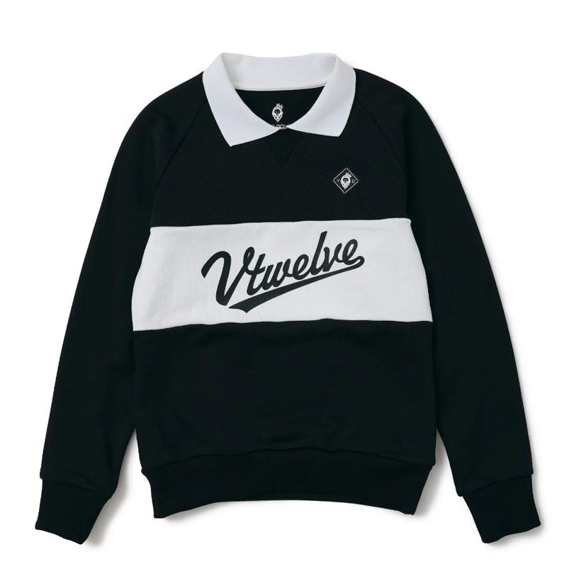 V12 ヴイトゥエルヴ V12 ゴルフ レディース DG TEACH CREW スウェット