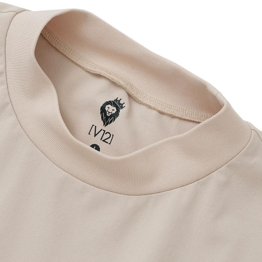 美品 V12 ヴィトゥエルヴ モックシャツ レディース V12 ヴイトゥエルヴ V12 ゴルフ レディス ビッグシルエット