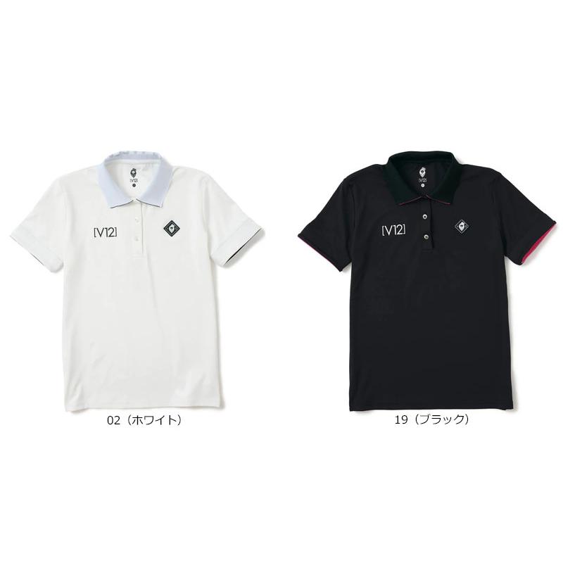 V12 ヴイトゥエルヴ V12 ゴルフ レディース 2 SLEEVE POLO
