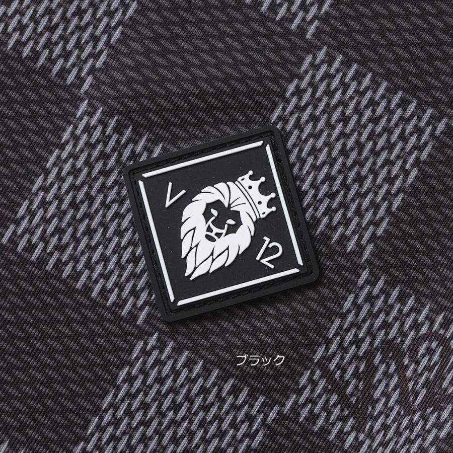 V12 ゴルフウェア V122320-MK08 バックラインモック ブラック V12 ヴイ