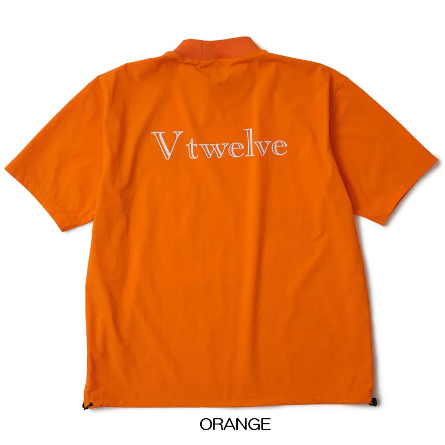 V12 モックシャツ　v122510-MK10 ブラックLサイ V12 モックシャツ v122510-MK10 ブラックLサイ V12] ゴルフ