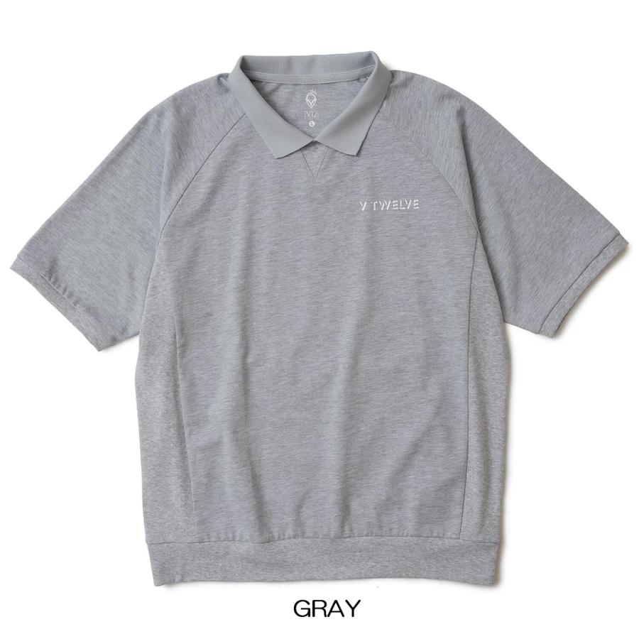 V12 VTWELVE ポロシャツ　メンズ V12] ゴルフ メンズ ポロシャツ MONOGRAM POLO | 【公式通販】