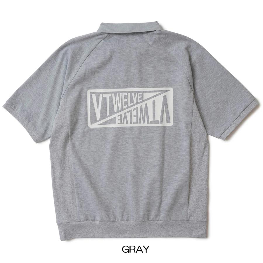 V12（ヴィ・トゥエルヴ） ヴイトゥエルヴ ゴルフ メンズ GYM POLO